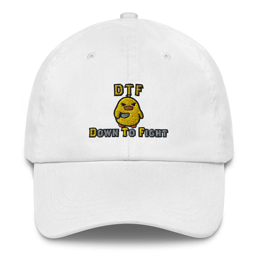 DTF Down to Fight Baseball Cap