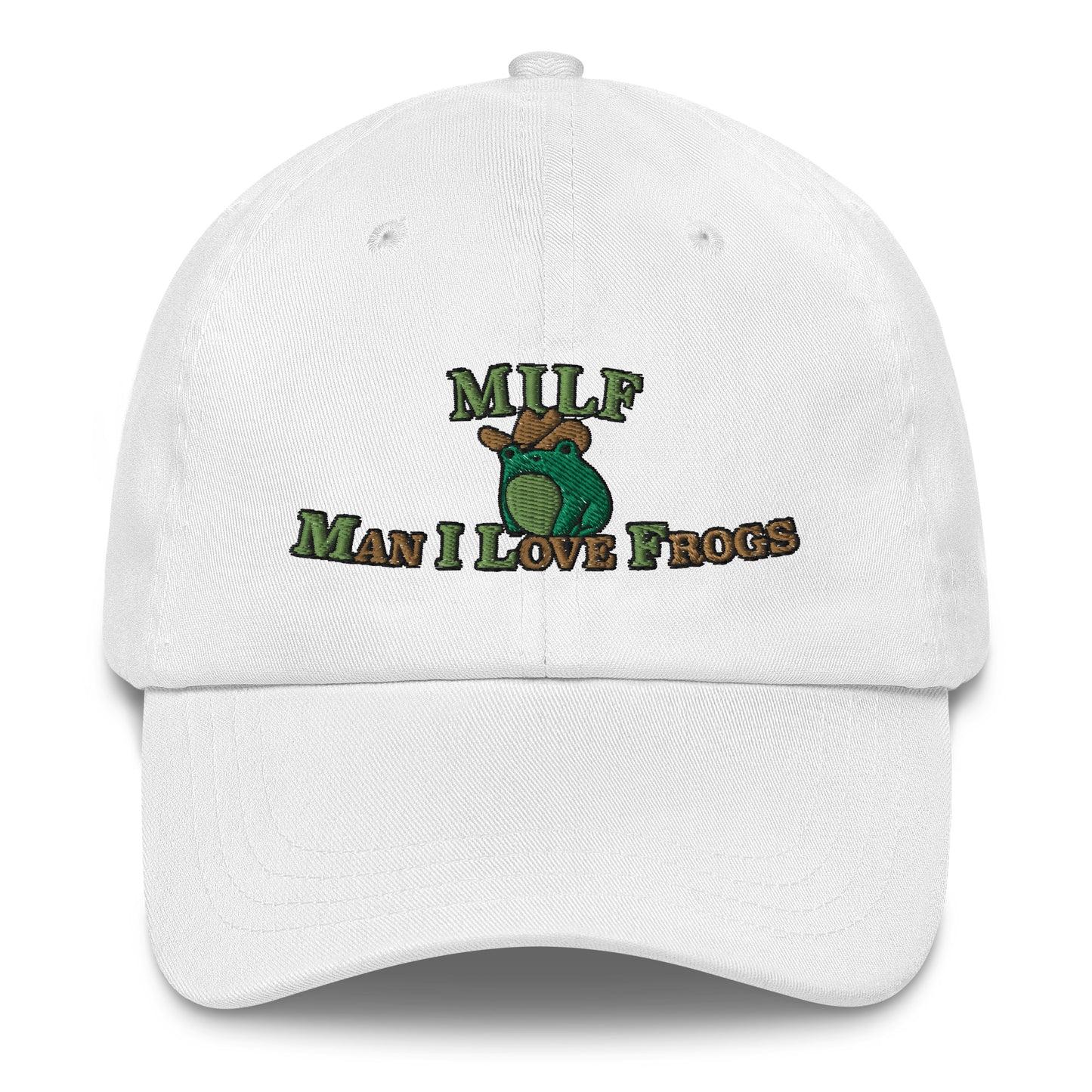 MILF Man I Love Frogs Baseball Cap