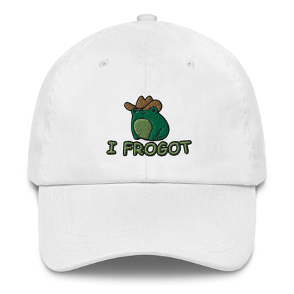 I Frogot Baseball Cap