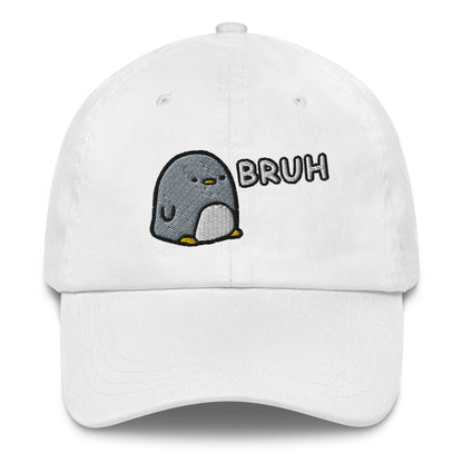 Bruh Penguin Baseball Cap