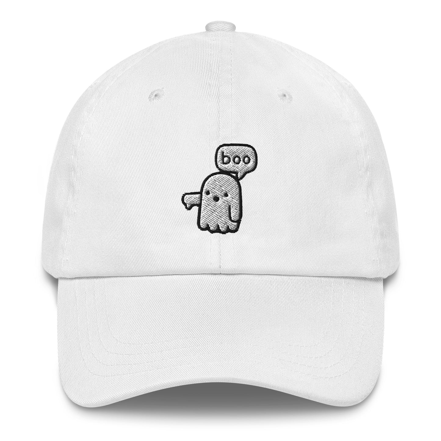 Boo Ghost Halloween Baseball Cap