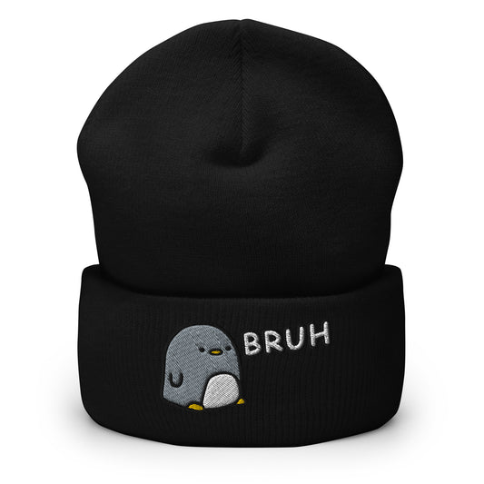 Bruh Penguin Beanie