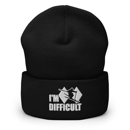 I'm Difficult Skiing Beanie