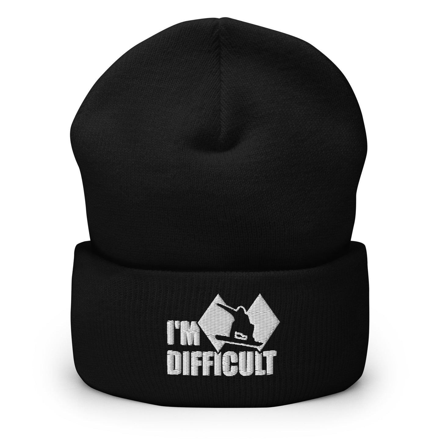 I'm Difficult Snowboarding Beanie