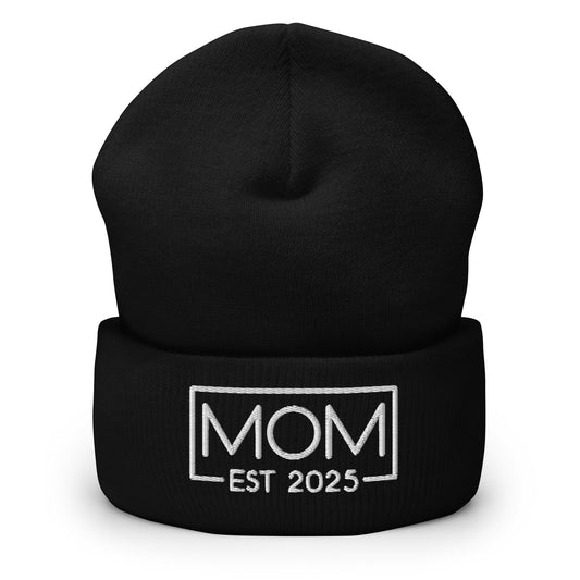 New Mom Est. 2025 Beanie