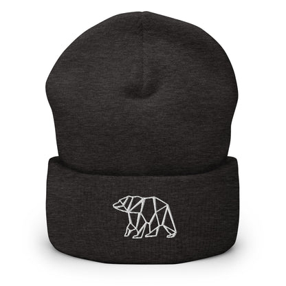 Minimalist Bear Outdoor Beanie