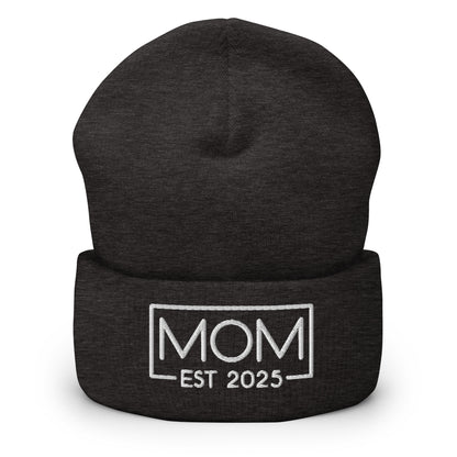 New Mom Est. 2025 Beanie