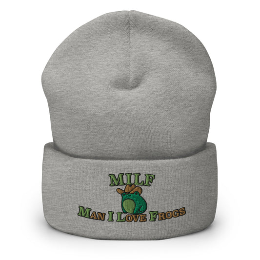 MILF Man I Love Frogs Beanie