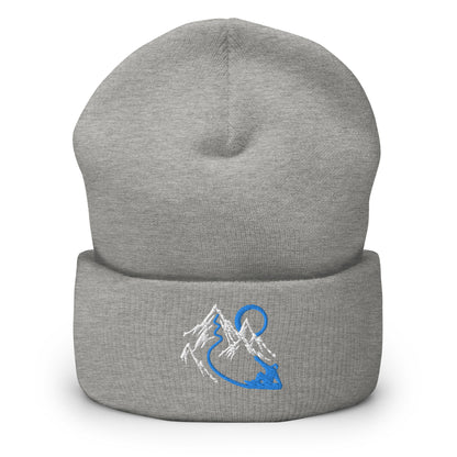 Mountain Snowboarder Beanie