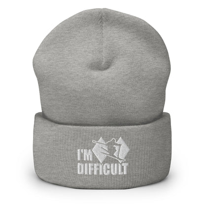 I'm Difficult Skiing Beanie