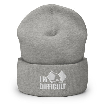 I'm Difficult Snowboarding Beanie