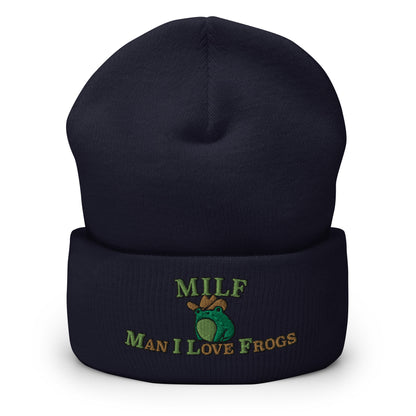 MILF Man I Love Frogs Beanie