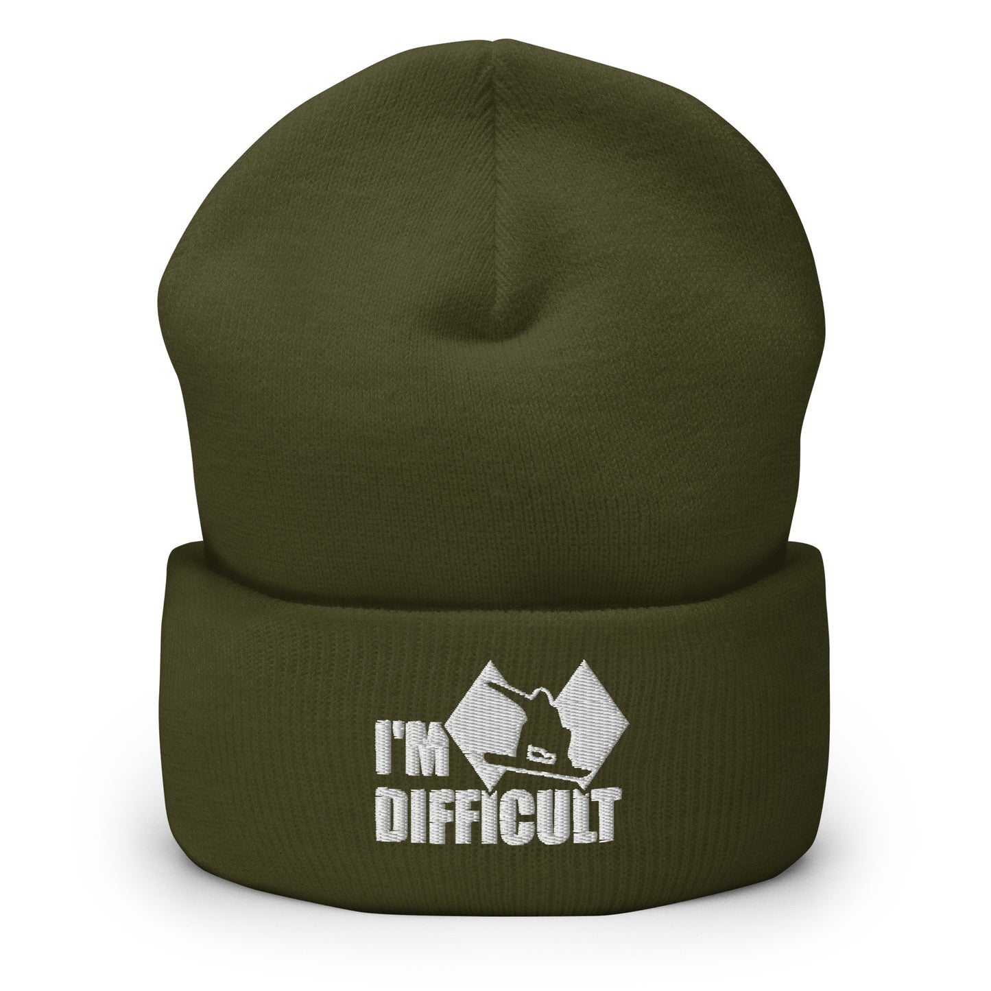 I'm Difficult Snowboarding Beanie