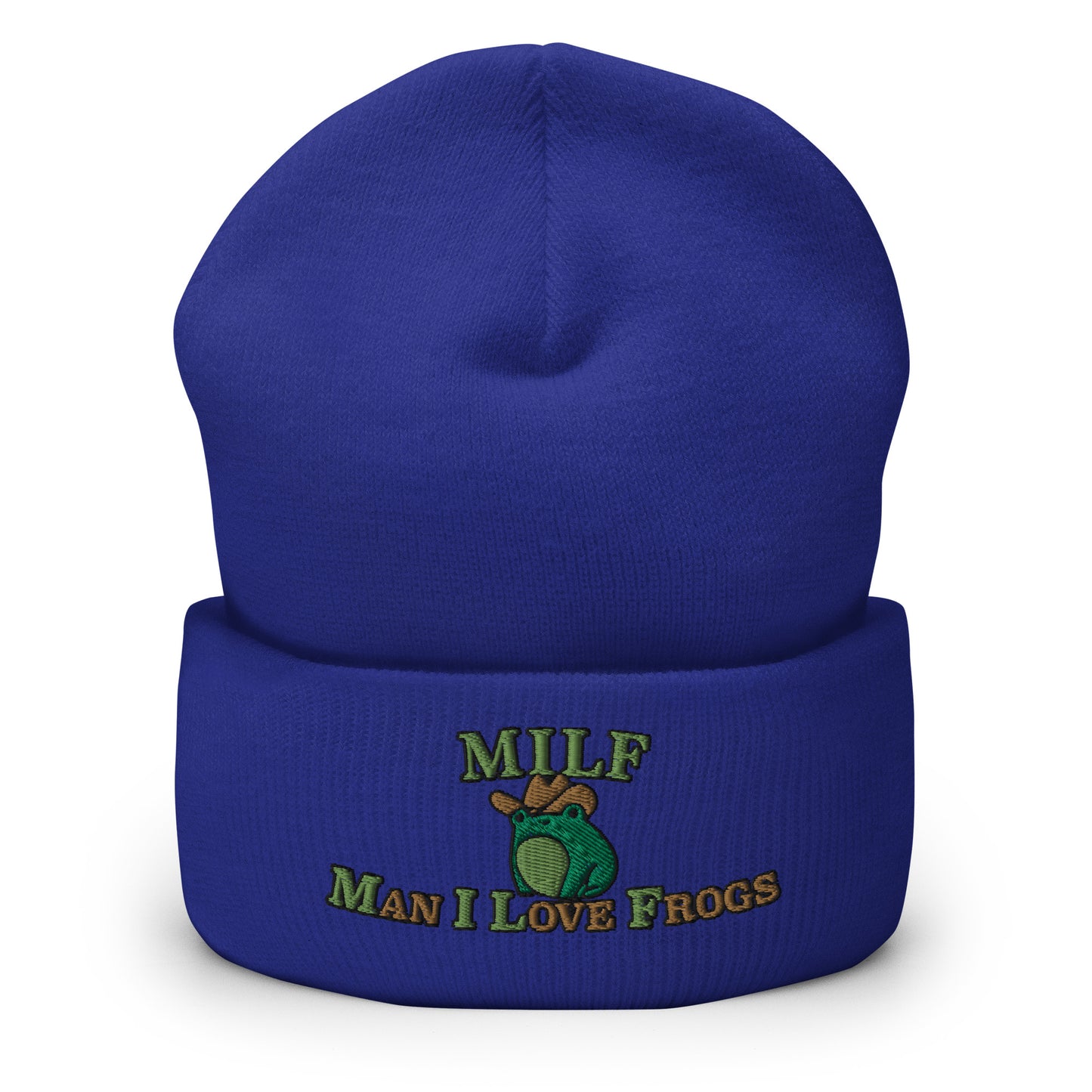 MILF Man I Love Frogs Beanie