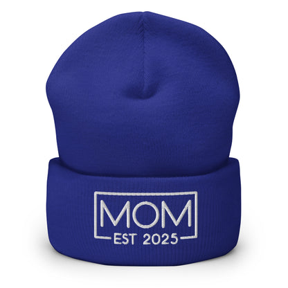 New Mom Est. 2025 Beanie