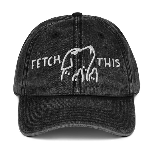 Fetch This Vintage Baseball Cap