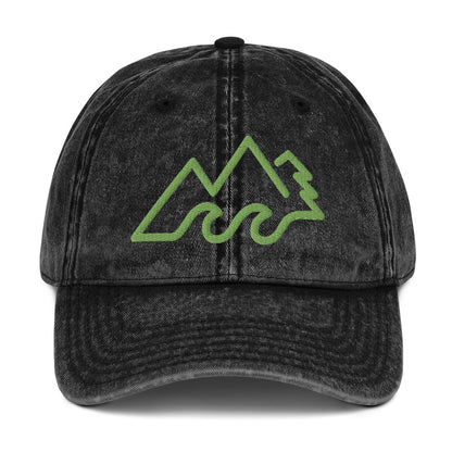 Minimalist Nature Vintage Baseball Cap