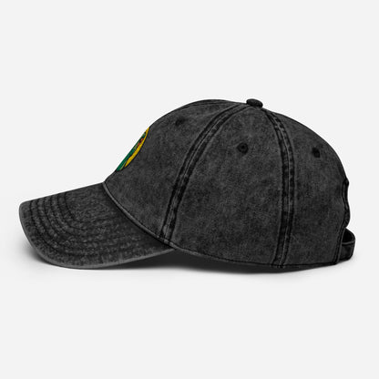 Judgmental Snake Vintage Baseball Cap