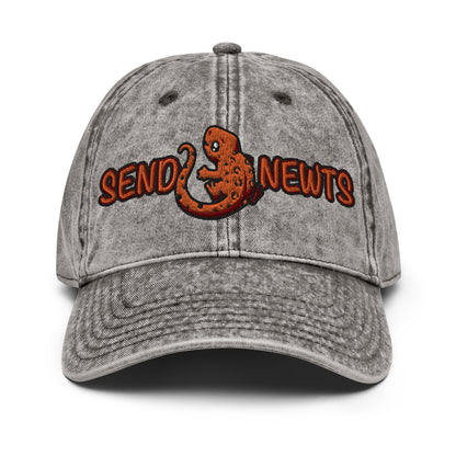 Send Newts Vintage Baseball Cap