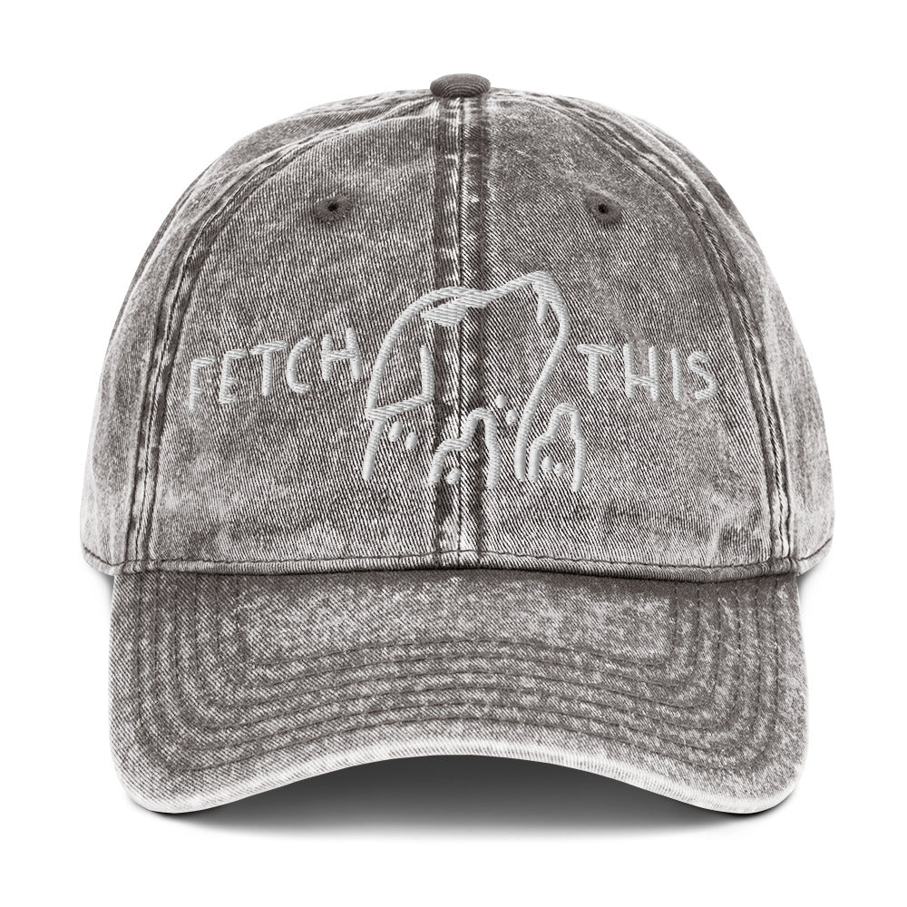 Fetch This Vintage Baseball Cap