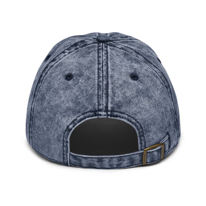 Mountain Snowboarder Vintage Baseball Cap