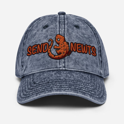 Send Newts Vintage Baseball Cap