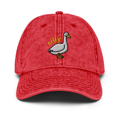 Silly Goose Vintage Baseball Cap