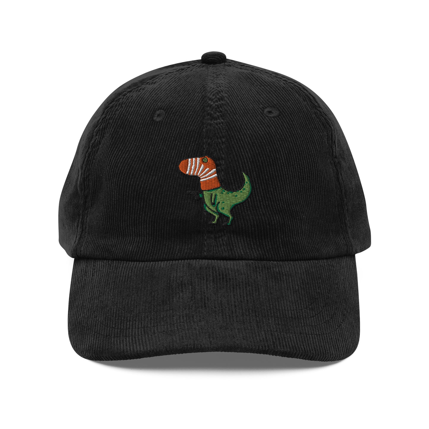 It's a Stickup Funny Dinosaur Corduroy Cap