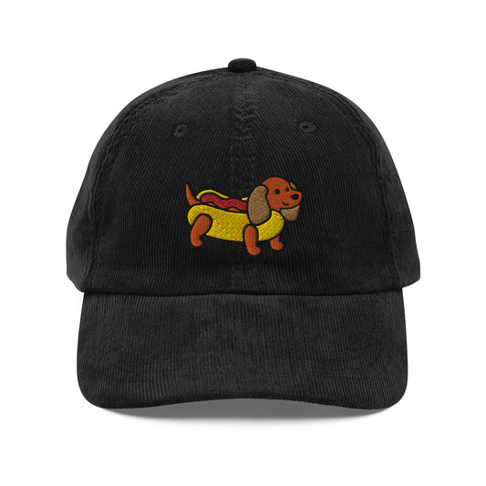 Wiener Dog Corduroy Cap