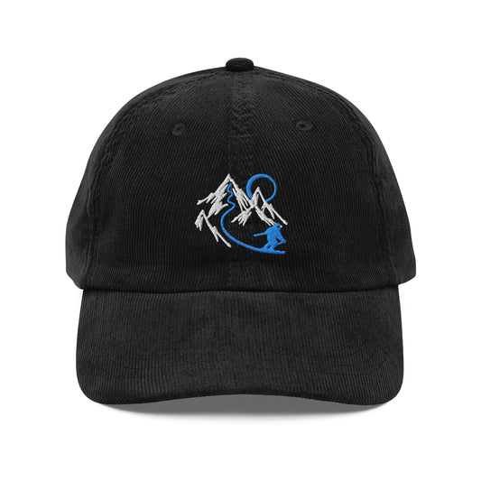 Mountain Skier Corduroy Cap