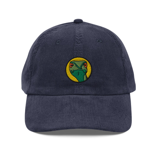 Judgmental Snake Corduroy Cap