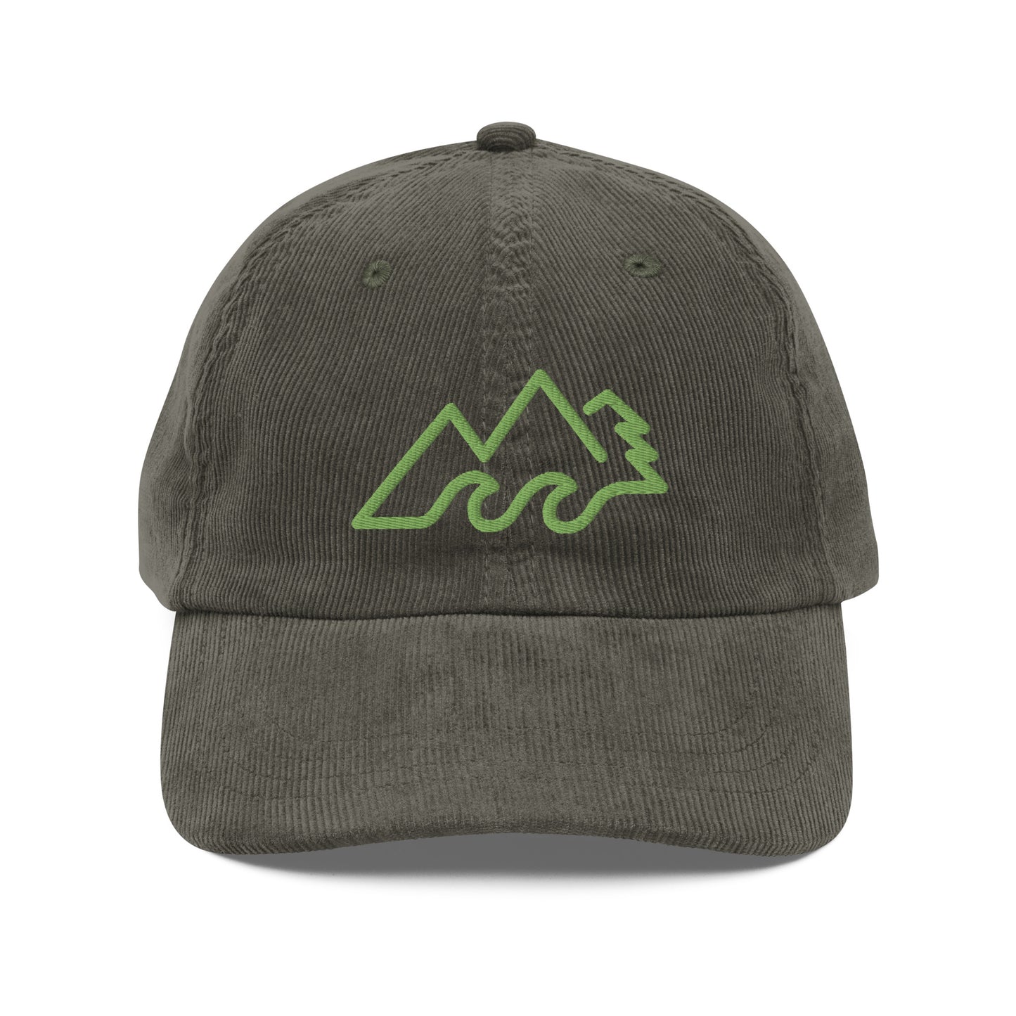 Minimalist Nature Corduroy Cap